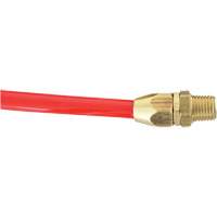 Adaptateur de raccord pivotant (M) NPT, 1/4" dia., Laiton Maritime Industrial Rubber