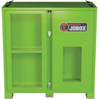 Armoire de rangement d'&eacute;PI sur place, Acier, Vert lime haute visibilit&eacute; Maritime Industrial Rubber