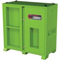 Armoire de rangement d'&eacute;PI sur place, Acier, Vert lime haute visibilit&eacute; Maritime Industrial Rubber