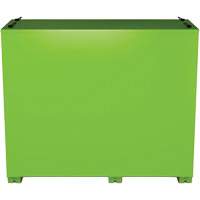 Armoire de rangement d'&eacute;PI sur place, Acier, Vert lime haute visibilit&eacute; Maritime Industrial Rubber