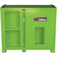 Armoire ventil&eacute;e pour le rangement d'&eacute;PI sur place, Acier, Vert lime haute visibilit&eacute; Maritime Industrial Rubber