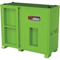 Armoire ventil&eacute;e pour le rangement d'&eacute;PI sur place, Acier, Vert lime haute visibilit&eacute; Maritime Industrial Rubber
