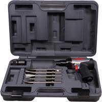 Marteau pneumatique robuste avec burins, 16,2 pi³/min, 1/4" NPT, 3330 coups/min, 3/4" x 2-1/2" (19,05 mm x 63,5 mm) Maritime Industrial Rubber