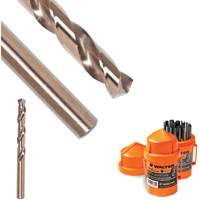 SST+ Jobbers Drill Bit, High Speed Steel, 27/64", 5-9/16" L, 3-11/16" Flute, 135° Point Angle Maritime Industrial Rubber