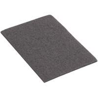 BLENDEX Hand Pads, Aluminum Oxide, 6" x 9", Fine Grit Maritime Industrial Rubber