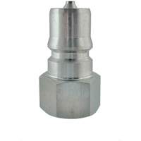 Bouchon pour raccord hydraulique rapide, Acier inoxydable, 1/2" dia. Maritime Industrial Rubber