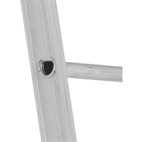 Industrial Heavy-Duty Extension/Straight Ladders, 8', Aluminum, 300 lbs., CSA Grade 1A Maritime Industrial Rubber