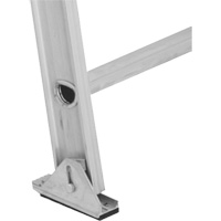 Industrial Heavy-Duty Extension/Straight Ladders, 8', Aluminum, 300 lbs., CSA Grade 1A Maritime Industrial Rubber