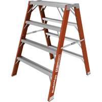 Buildman Step-up Workbench, 4' H x 36.25" W x 40.5" D, 300 lbs. Capacity, Fibreglass Maritime Industrial Rubber