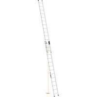 &eacute;chelle coulissante Jobsite Series, Cap 250 lb, 28' h, Calibre 3 Maritime Industrial Rubber