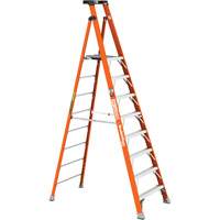 Safespace Platform Step Ladder, 8', 300 lbs. Cap. Maritime Industrial Rubber