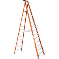 Safespace Platform Step Ladder, 12', 300 lbs. Cap. Maritime Industrial Rubber