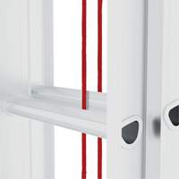 &eacute;chelle coulissante Jobsite Series, Cap 200 lb, 24' h, Calibre 3 Maritime Industrial Rubber