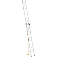 &eacute;chelle coulissante Jobsite Series, Cap 225 lb, 20' h, Calibre 2 Maritime Industrial Rubber
