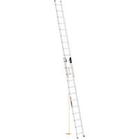 &eacute;chelle coulissante Jobsite Series, Cap 225 lb, 24' h, Calibre 2 Maritime Industrial Rubber
