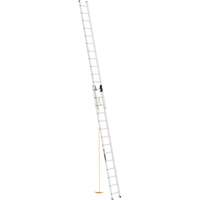 &eacute;chelle coulissante Jobsite Series, Cap 225 lb, 28' h, Calibre 2 Maritime Industrial Rubber