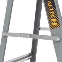 Step Ladder with Paint Tray, 6', Fibreglass, 225 lbs. Capacity, Type 2 Maritime Industrial Rubber