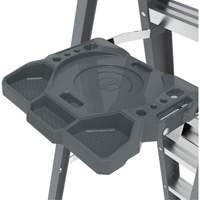 Step Ladder with Paint Tray, 6', Fibreglass, 225 lbs. Capacity, Type 2 Maritime Industrial Rubber