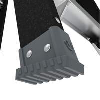 Step Ladder, 10', Fibreglass, 250 lbs. Capacity, Type 1 Maritime Industrial Rubber