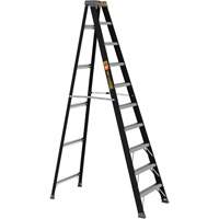 Step Ladder, 10', Fibreglass, 250 lbs. Capacity, Type 1 Maritime Industrial Rubber