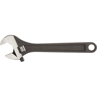 Cl&eacute;s &agrave; molette Crescent, 4" lo, la max. 1/2", Noir Maritime Industrial Rubber