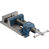 Versatile Drill Press Vises, 6" Jaw Width, Clamp Mount Base Maritime Industrial Rubber