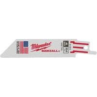 Sawzall&reg; Reciprocating Saw Blades, Bi-Metal, 24 TPI, 4" L x 3/4" W Maritime Industrial Rubber