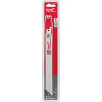 Sawzall&reg; Reciprocating Saw Blade, Bi-Metal, 10-14 TPI, 8" L x 5/8" W Maritime Industrial Rubber