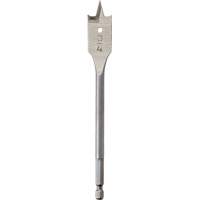 Flat Boring Bit, 3/4" Diameter, 1/4" Hex Shank, 6" Length Maritime Industrial Rubber
