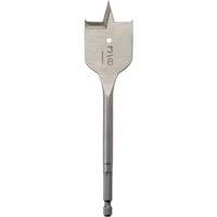 Flat Boring Bit, 1-3/8" Diameter, 1/4" Hex Shank, 6-3/4" Length Maritime Industrial Rubber