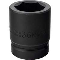 Socket, Impact, 36 mm, 1" Drive, 6 Points Maritime Industrial Rubber