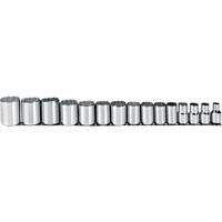 Jeu de douilles, 15 Mcx, Prise de 1/2" Maritime Industrial Rubber