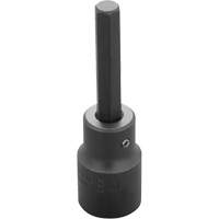 Socket Bit, Hex, 8 mm x 3-1/4" L, 1/2" Drive Maritime Industrial Rubber