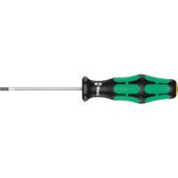 Tournevis pour vis &agrave; fente, Tige de 3/32", Ronde, 5-1/8" lo, Prise en Plastique Maritime Industrial Rubber