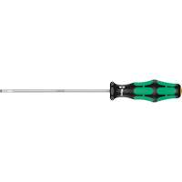 Tournevis &agrave; fente, Tige de 3,5 mm, Ronde, 8-1/8" lo, Prise en Plastique Maritime Industrial Rubber