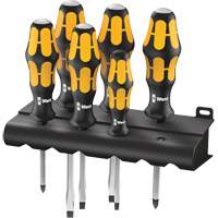Jeu de tournevis s&eacute;rie 900 Chiseldriver et support, 6 mcx Maritime Industrial Rubber