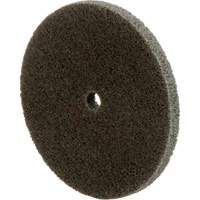 Standard Abrasives Unitized Wheel, 3" x 1/4", 1/4" Arbor, Fine Grit, Aluminum Oxide Maritime Industrial Rubber