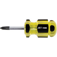 Phillips Jumbo Handle Screwdriver, #2, Plastic Handle Maritime Industrial Rubber