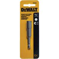 Nut Driver, 5/16" Tip, 1/4" Drive, 2-9/16" L, Magnetic Maritime Industrial Rubber