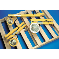 Lampes pour les quais, Bras 60", Ampoule Incandescente, M&eacute;tal Maritime Industrial Rubber