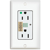 Hospital Grade Surge Protective Receptacle - 120V, 15A Duplex Maritime Industrial Rubber