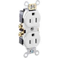 Side-Wired Straight Blade Receptacle Maritime Industrial Rubber