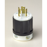 Industrial Grade Locking Device, Nylon, 20 Amps, 125 V, L5-20P Maritime Industrial Rubber