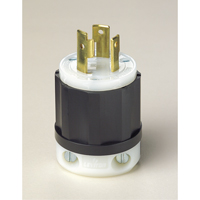 Industrial Grade Locking Device, Nylon, 30 Amps, 125 V, L5-30P Maritime Industrial Rubber