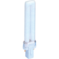 Compact Flourescent Lamps - Universal, S (T4), 13 W, 2700 K, GX23 Base, 10000 hrs. Maritime Industrial Rubber