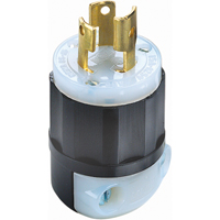 Industrial Grade Locking Device, Nylon, 15 Amps, 125 V, L5-15P Maritime Industrial Rubber