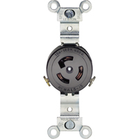 Single Locking Receptacle Maritime Industrial Rubber