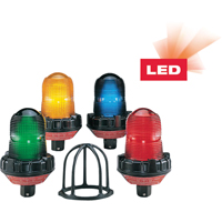 LED Hazardous Location Warning Lights With XLT Technology, Flashing, Green Maritime Industrial Rubber