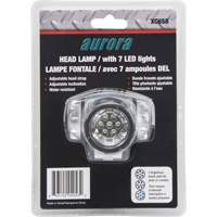 Lampe frontale, DEL, 28 lumens, 20 hres de fonctionnement, piles AAA Maritime Industrial Rubber