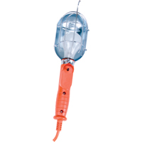 Industrial Work Light, Incandescent, 75 W Maritime Industrial Rubber